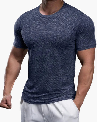 Herren Sport Performance T-Shirt – Atmungsaktives Slim Fit Trainingsshirt für Fitness & Freizeit