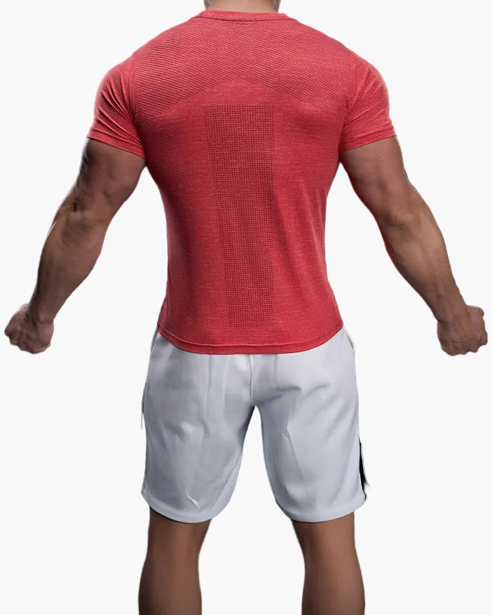 Herren Sport Performance T-Shirt – Atmungsaktives Slim Fit Trainingsshirt für Fitness & Freizeit