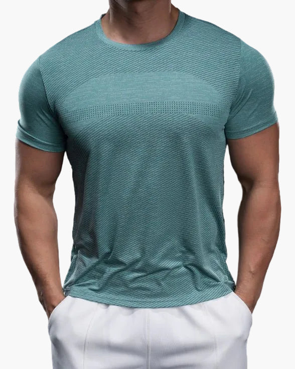 Herren Sport Performance T-Shirt – Atmungsaktives Slim Fit Trainingsshirt für Fitness & Freizeit