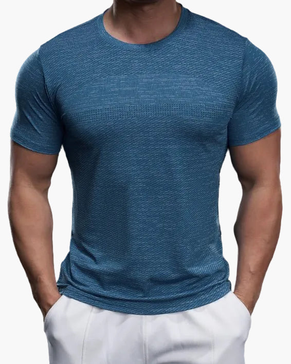 Herren Sport Performance T-Shirt – Atmungsaktives Slim Fit Trainingsshirt für Fitness & Freizeit