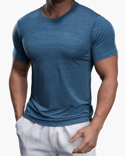 Herren Sport Performance T-Shirt – Atmungsaktives Slim Fit Trainingsshirt für Fitness & Freizeit