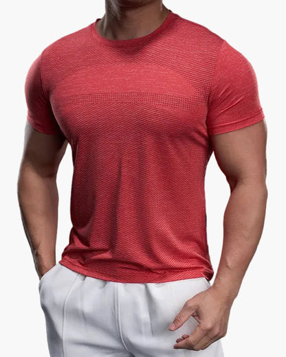 Herren Sport Performance T-Shirt – Atmungsaktives Slim Fit Trainingsshirt für Fitness & Freizeit