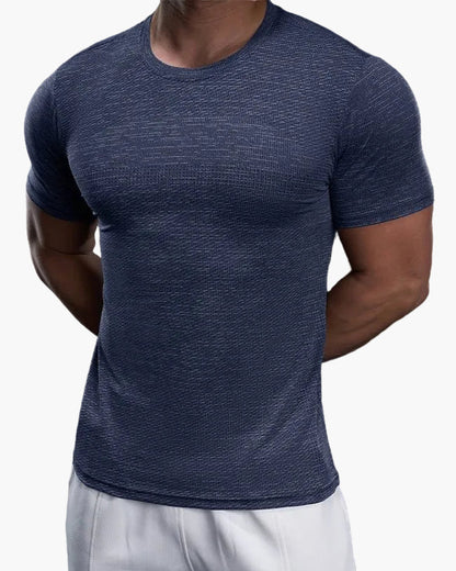 Herren Sport Performance T-Shirt – Atmungsaktives Slim Fit Trainingsshirt für Fitness & Freizeit