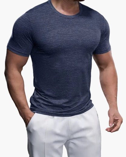 Herren Sport Performance T-Shirt – Atmungsaktives Slim Fit Trainingsshirt für Fitness & Freizeit