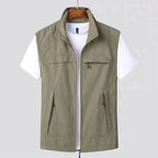 Gilet met zakken voor heren