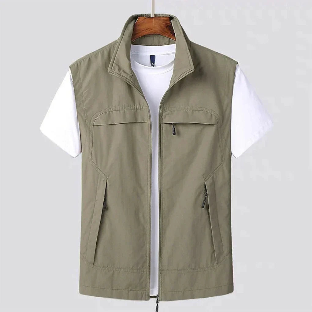 Gilet met zakken voor heren