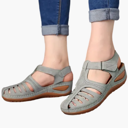 Damen Komfort-Orthopädische Römersandalen für Alltag und Spaziergänge