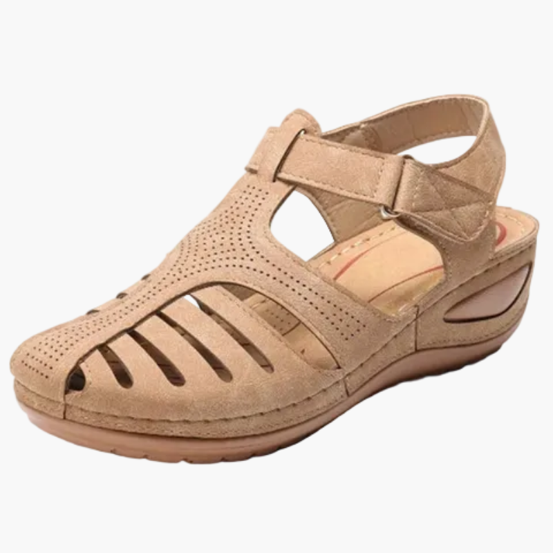 Damen Komfort-Orthopädische Römersandalen für Alltag und Spaziergänge