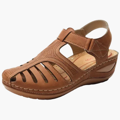 Damen Komfort-Orthopädische Römersandalen für Alltag und Spaziergänge