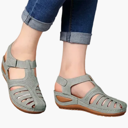 Damen Komfort-Orthopädische Römersandalen für Alltag und Spaziergänge