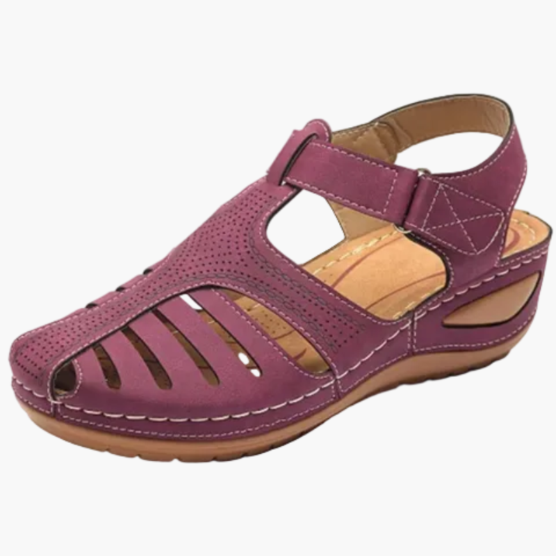 Damen Komfort-Orthopädische Römersandalen für Alltag und Spaziergänge