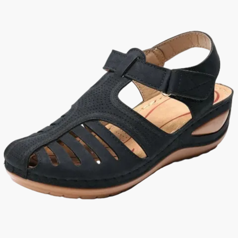 Damen Komfort-Orthopädische Römersandalen für Alltag und Spaziergänge