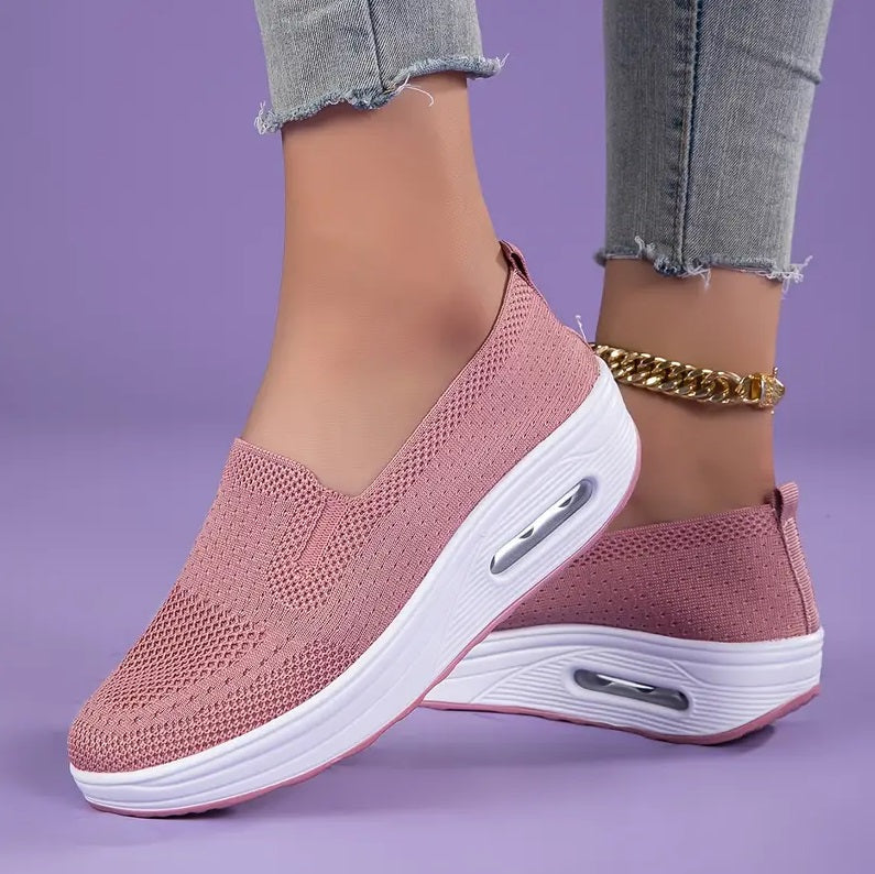 Damen Komfort-Slipper für Alltag und Beruf – Orthopädische, atmungsaktive Freizeitschuhe