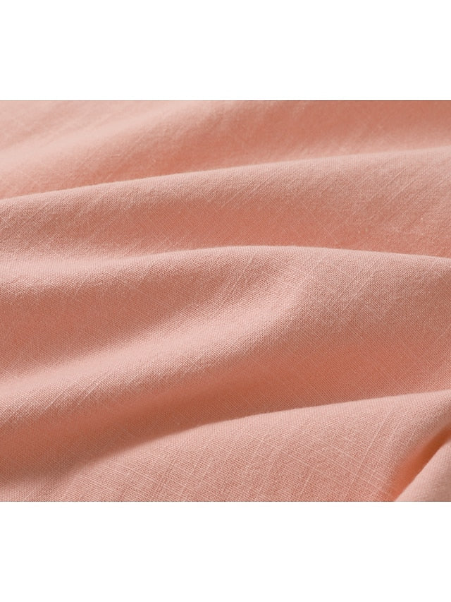 Heren modern kortarm vrijetijdshemd met opstaande kraag – Perfect voor zomer & dagelijks gebruik