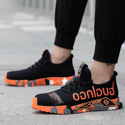 Heren Veiligheidswerkschoenen Sportieve Sneakers voor Werk & Outdoor