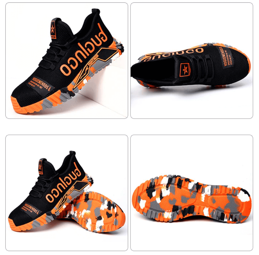 Heren Veiligheidswerkschoenen Sportieve Sneakers voor Werk & Outdoor