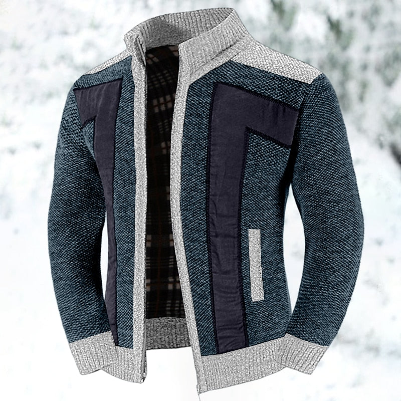 Bryson | Vest voor heren met lange mouwen en zakken