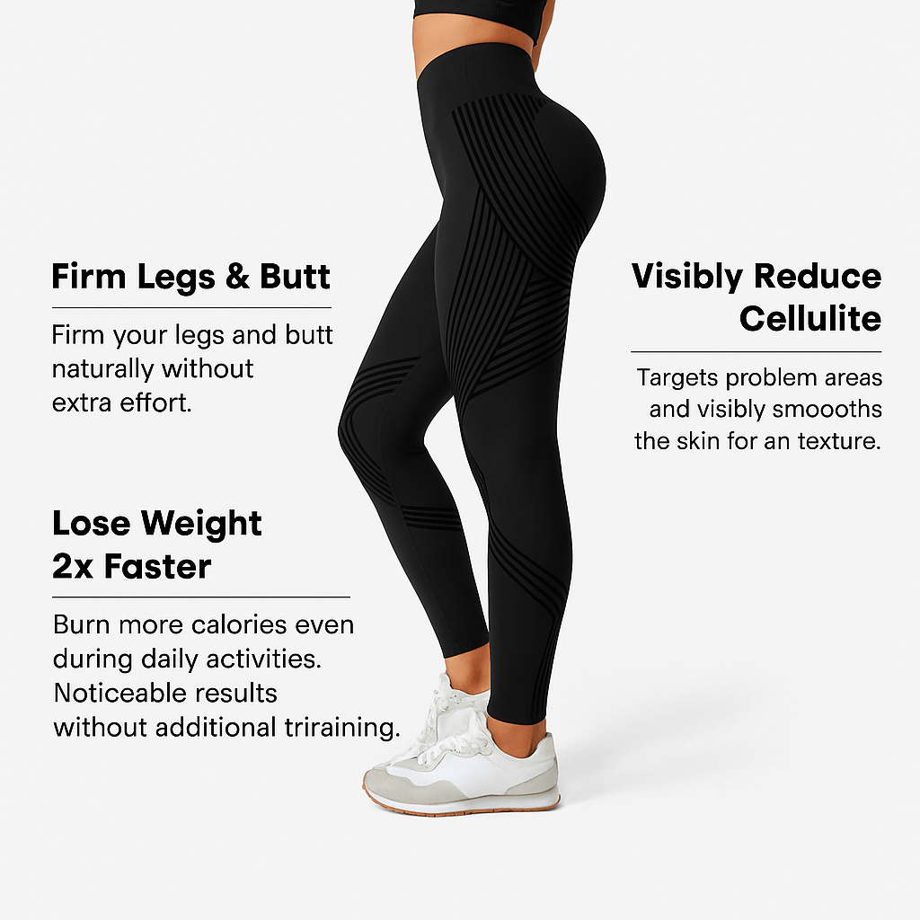 Damen Seamless Leggings mit Anti-Cellulite-Effekt für Fitness und Alltag