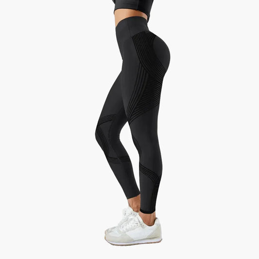 Damernas sömlösa leggings med anti-cellulite-effekt för fitness och vardag
