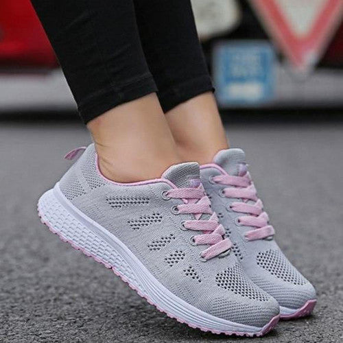 Sneaker da donna per tempo libero e sport – Scarpe da ginnastica traspiranti e alla moda con suola confortevole