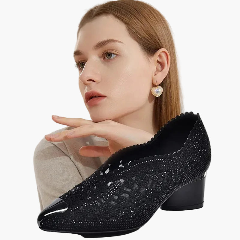 Damen Komfort-Orthopädische Eleganz Pumps für Alltag und besondere Anlässe