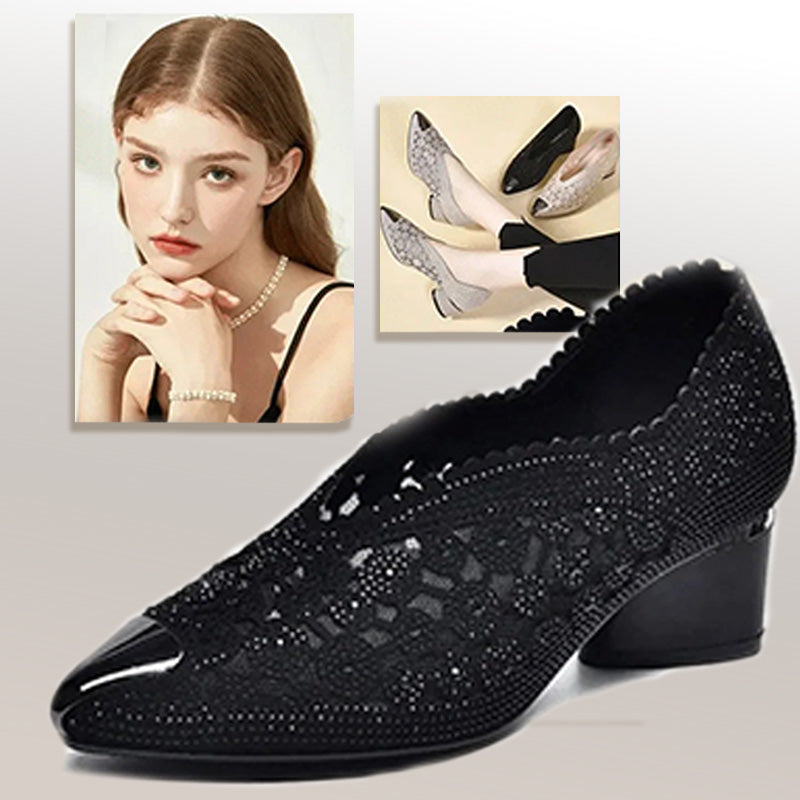 Damen Komfort-Orthopädische Eleganz Pumps für Alltag und besondere Anlässe