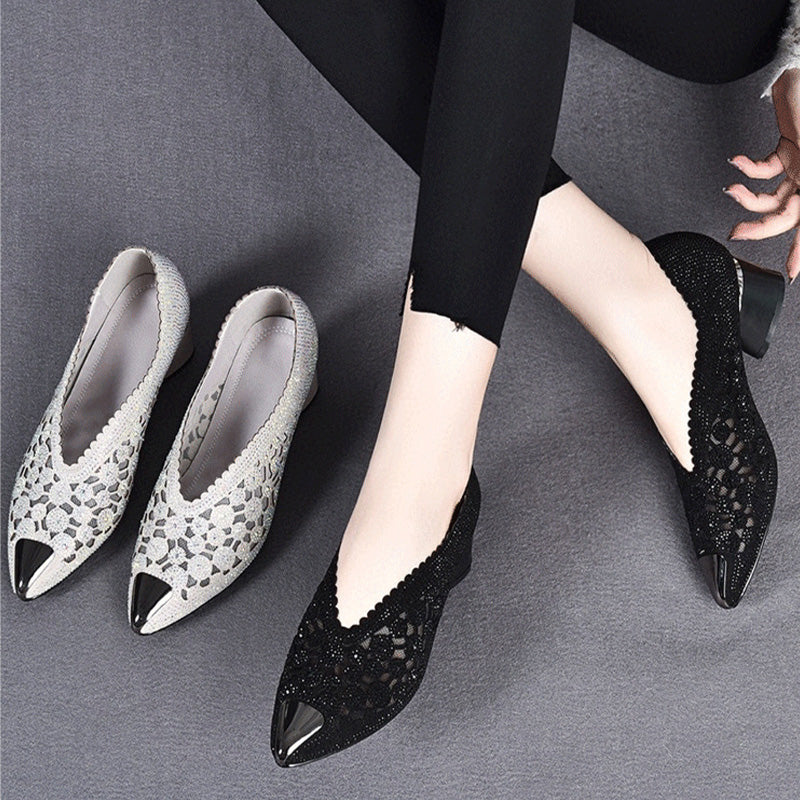 Damen Komfort-Orthopädische Eleganz Pumps für Alltag und besondere Anlässe