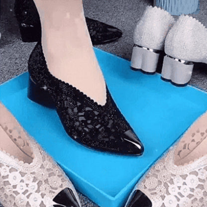 Damen Komfort-Orthopädische Eleganz Pumps für Alltag und besondere Anlässe