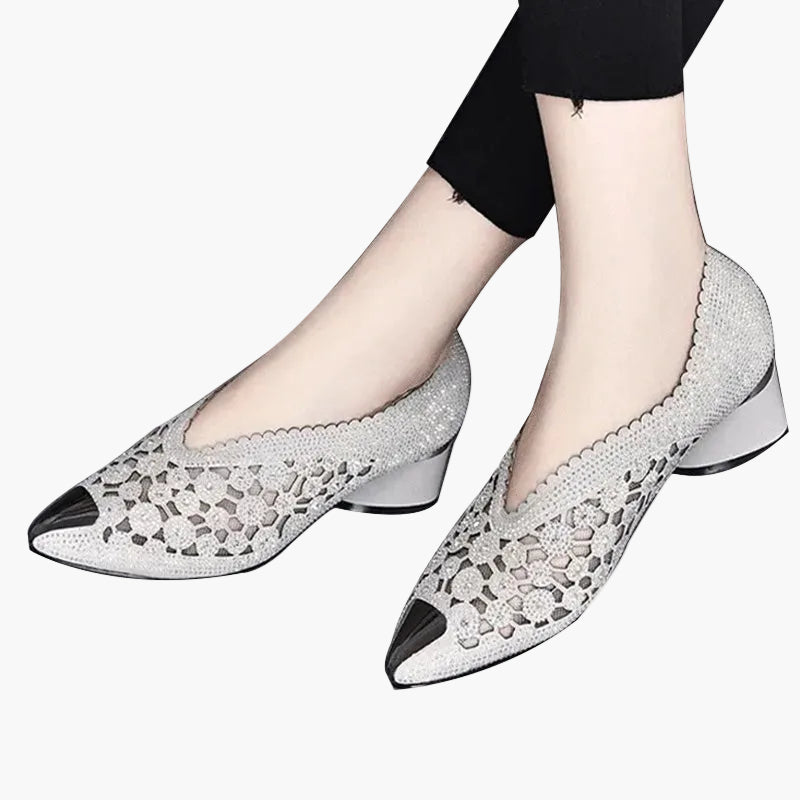 Damen Komfort-Orthopädische Eleganz Pumps für Alltag und besondere Anlässe