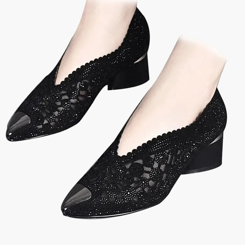 Damen Komfort-Orthopädische Eleganz Pumps für Alltag und besondere Anlässe