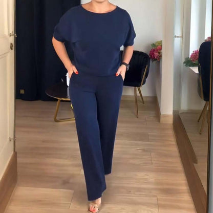 Damski trzyczęściowy zestaw z kardiganem – Elegancki garnitur casualowy i biznesowy, minimalistyczny styl
