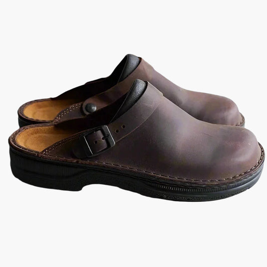 Zuecos cómodos para hombre con correa ajustable – Para el día a día y el ocio