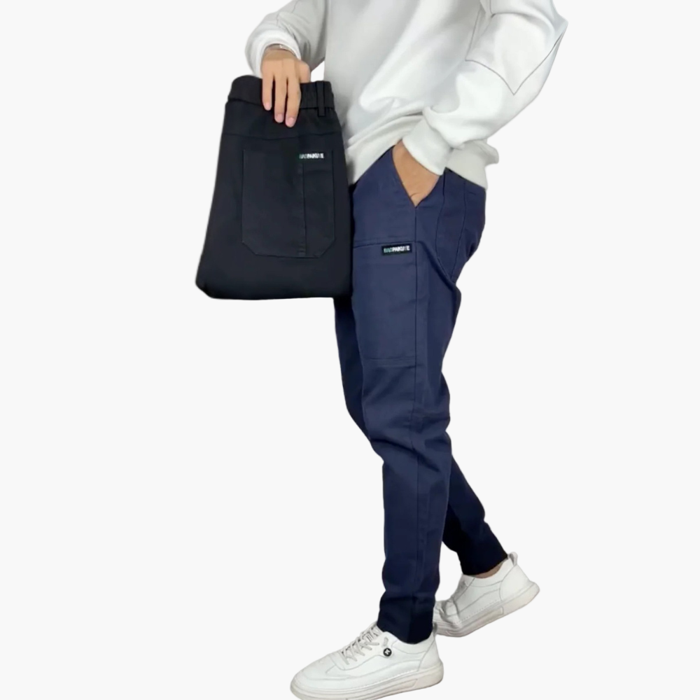 Pantalón cargo stretch para hombre con corte moderno – Pantalón cómodo para el día a día y negocios