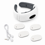 Elektromagnetisch nek- en rugmassageapparaat met 6 massagestanden en 16 intensiteitsniveaus