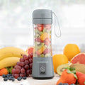 Draagbare oplaadbare mini blender 380 ml met 4 messen USB
