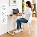 Inklapbare tafel opvouwbaar bureau MDF hout 80x87 cm