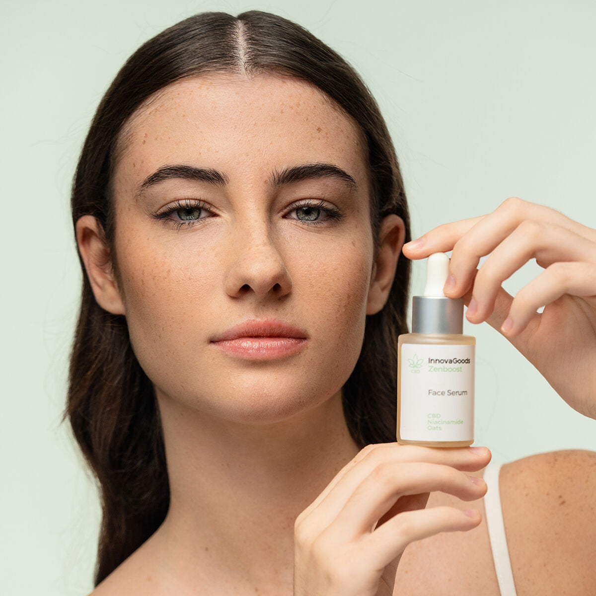 Gezichtsserum CBD Zenboost 30 ml, veganistisch, voor gevoelige huid