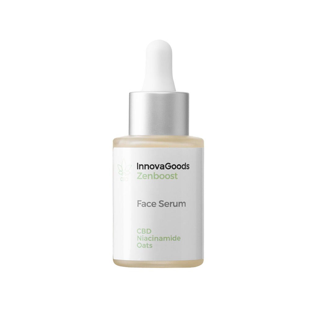 Gezichtsserum CBD Zenboost 30 ml, veganistisch, voor gevoelige huid