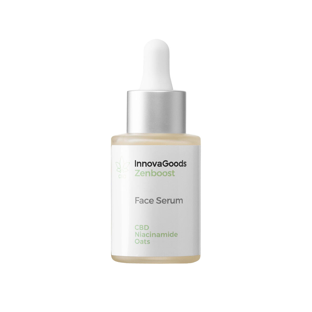 Gezichtsserum CBD Zenboost 30 ml, veganistisch, voor gevoelige huid