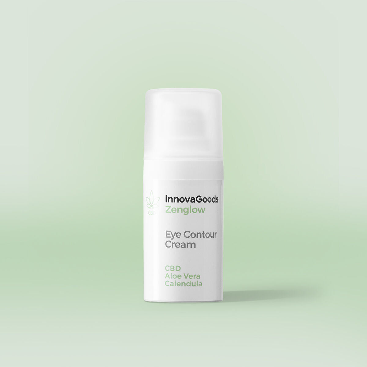 Oogcontourcrème CBD met aloë vera en hyaluronzuur, 15 ml
