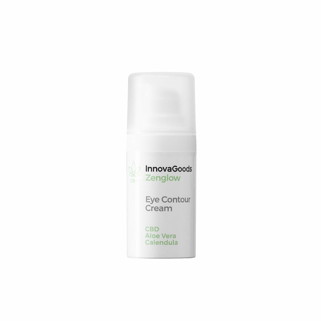 Oogcontourcrème CBD met aloë vera en hyaluronzuur, 15 ml