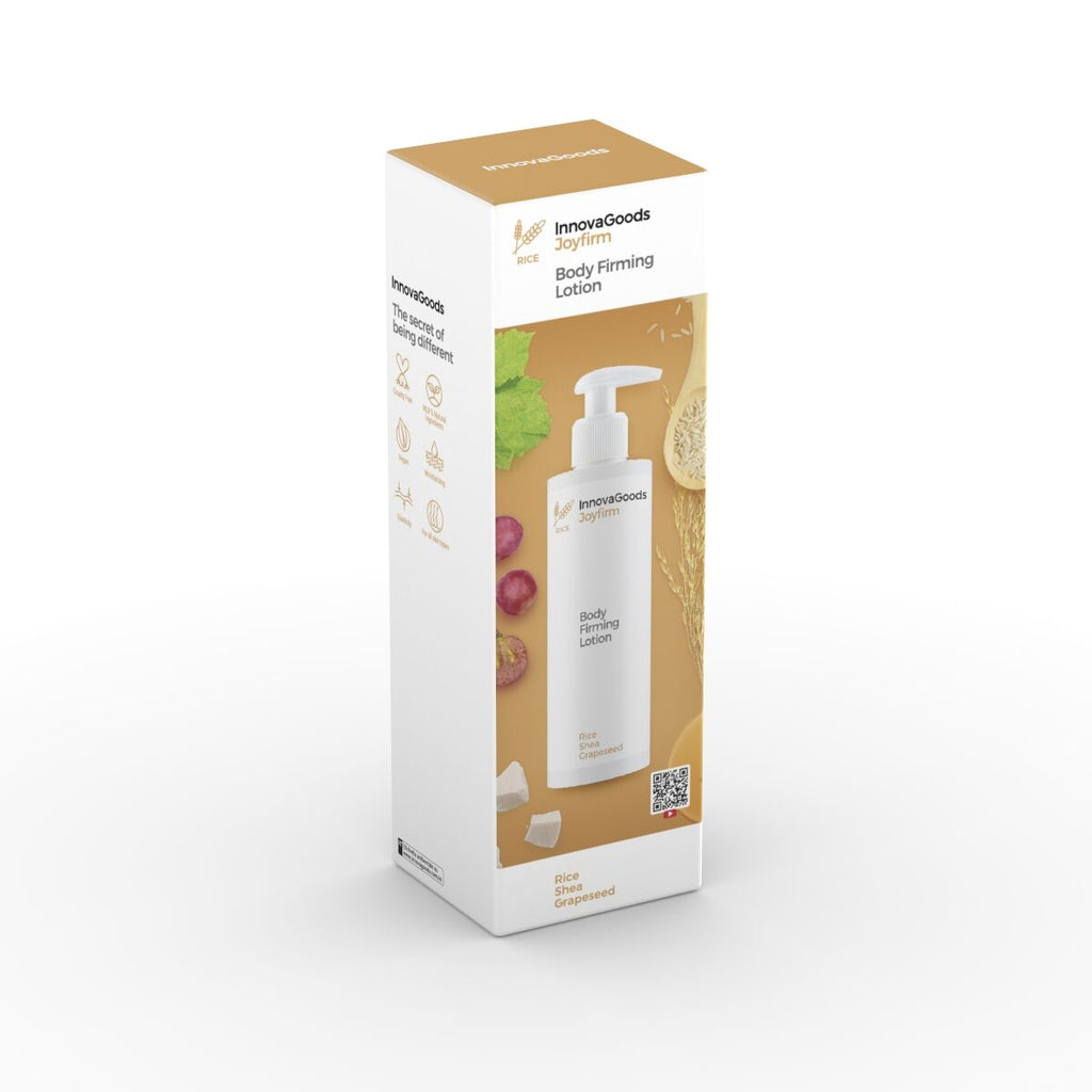 Verstevigende bodylotion rijst 250 ml, veganistisch, alle huidtypes