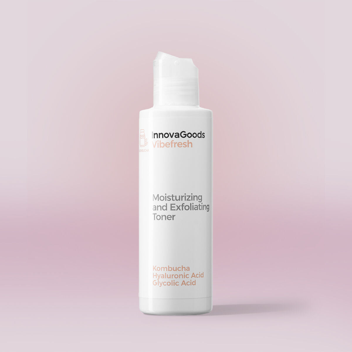 Hydraterende exfoliërende gezichtstoner Kombucha 150 ml