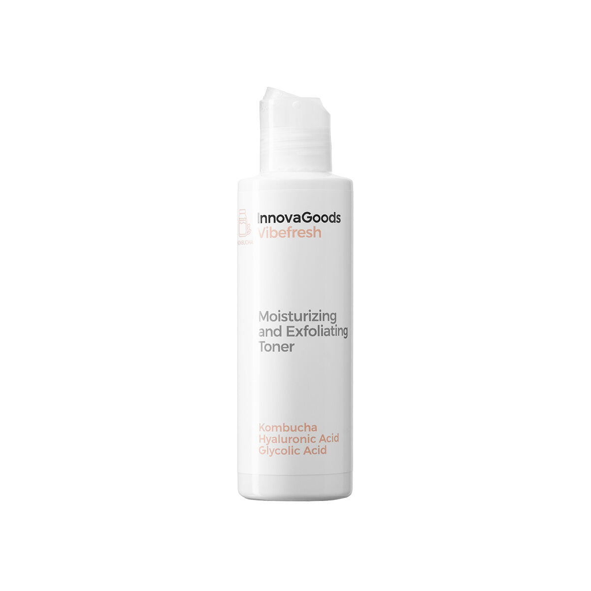 Hydraterende exfoliërende gezichtstoner Kombucha 150 ml