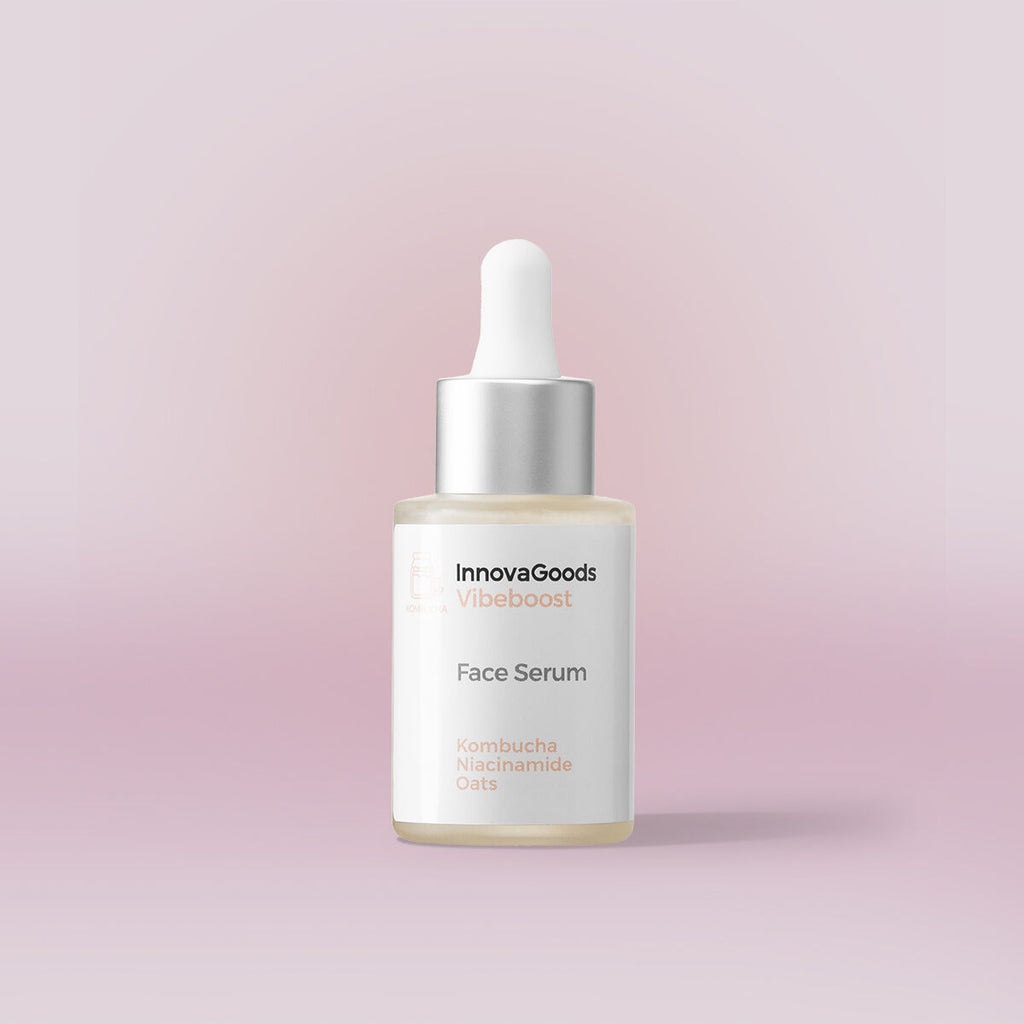 Gezichtsserum Kombucha Vibeboost 30 ml, hydraterend en verhelderend