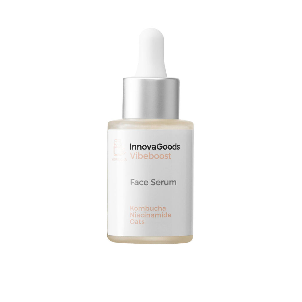 Gezichtsserum Kombucha Vibeboost 30 ml, hydraterend en verhelderend