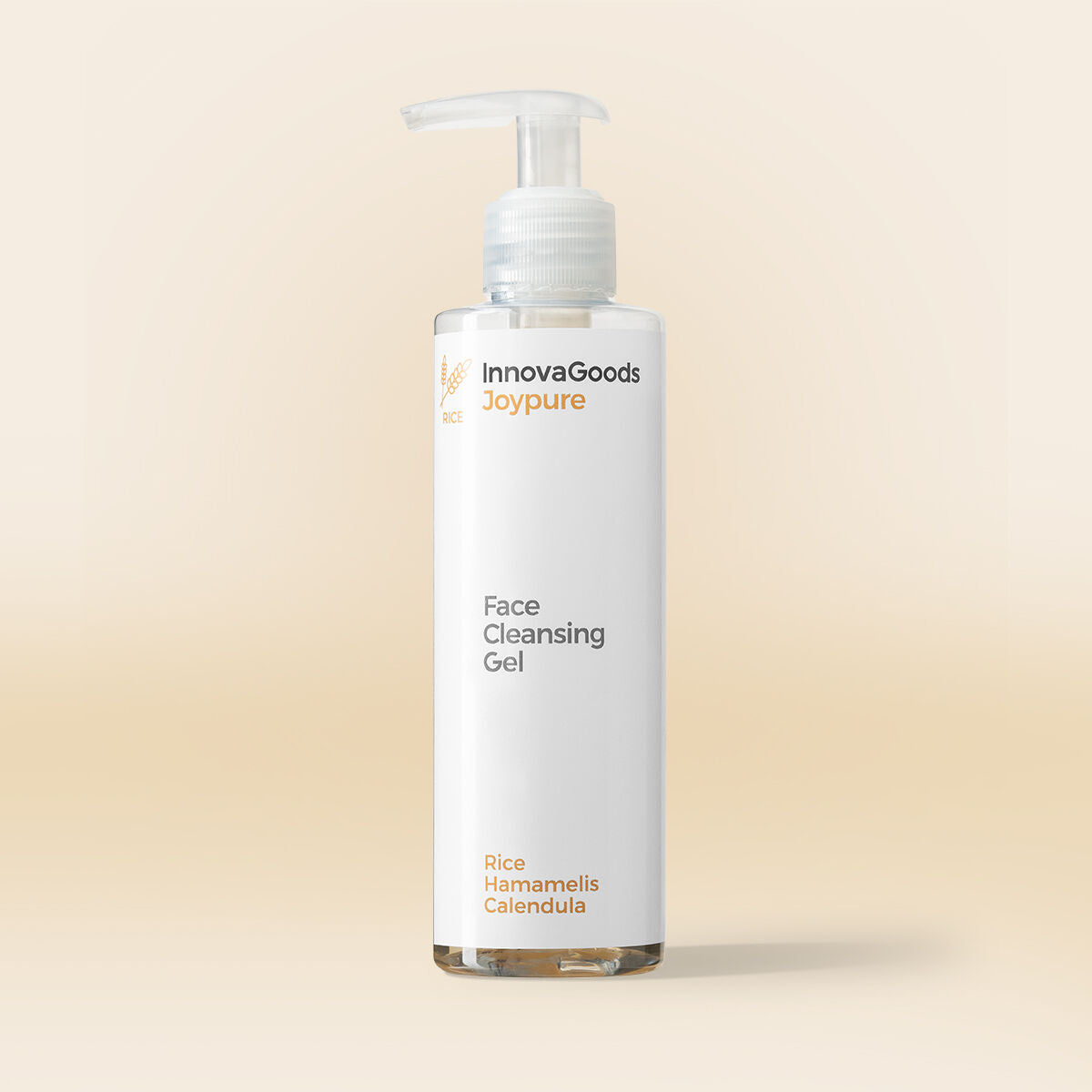 Gezichtsreinigingsgel met rijstextract, veganistisch, 200 ml