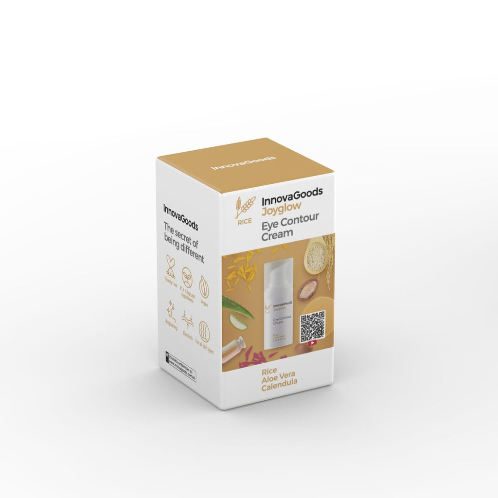 Oogcontourcrème Rice met rijstextract, aloë vera en hyaluronzuur 15 ml
