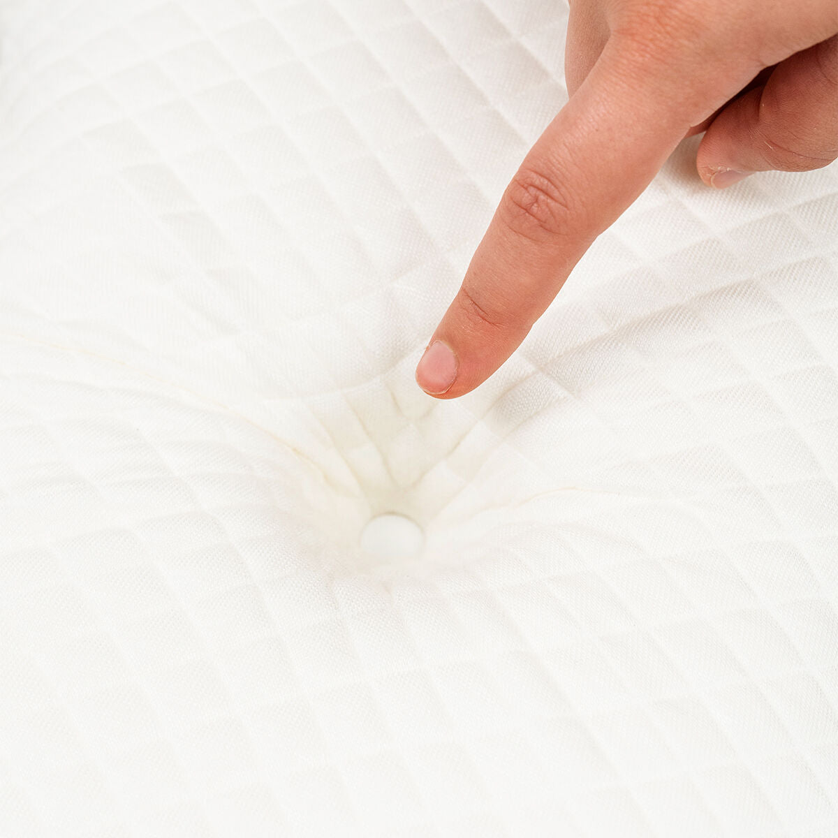 Ergonomisch nekkussen U-vorm, visco-elastisch, wasbare hoes