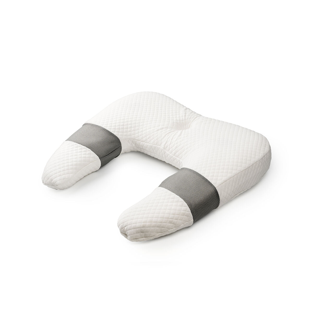 Ergonomisch nekkussen U-vorm, visco-elastisch, wasbare hoes